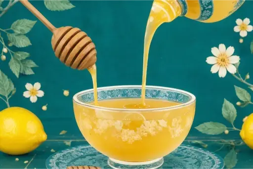 lemon juice and honey face pack